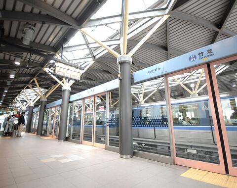 竹芝駅ホーム